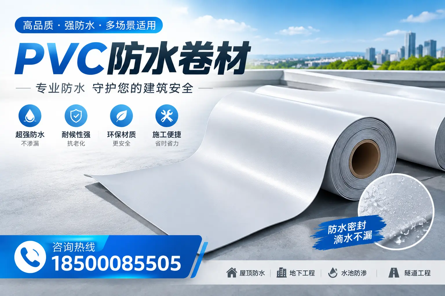 PVC防水卷材的市场竞争分析，丹东品牌选择参考